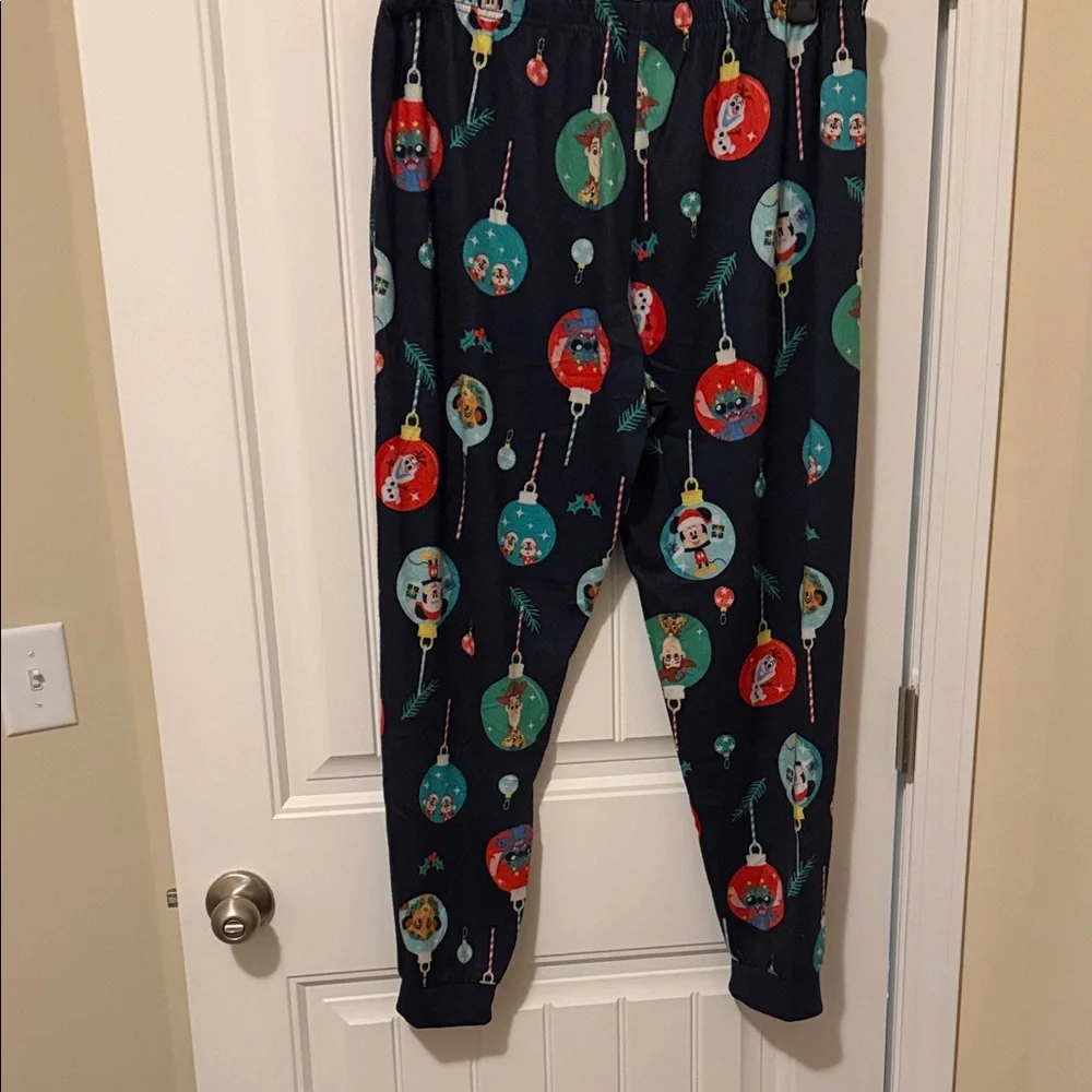 Disney ‎ Women’s Pajamas - Gray and Blue Mickey Olaf Disney Pixar 100